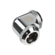 Bitspower Multi-Link Adapter 90 Degree 12mm OD to 12mm OD Hardtube - shiny silver image number null