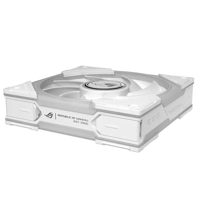 ASUS ROG Eurux GR120 ARGB PWM Fan - Reverse Blade, 3-Pack, white image number 16