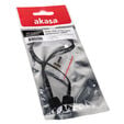 Akasa RGB LED Verl&auml;ngerung 4 Pin - 30 cm image number null