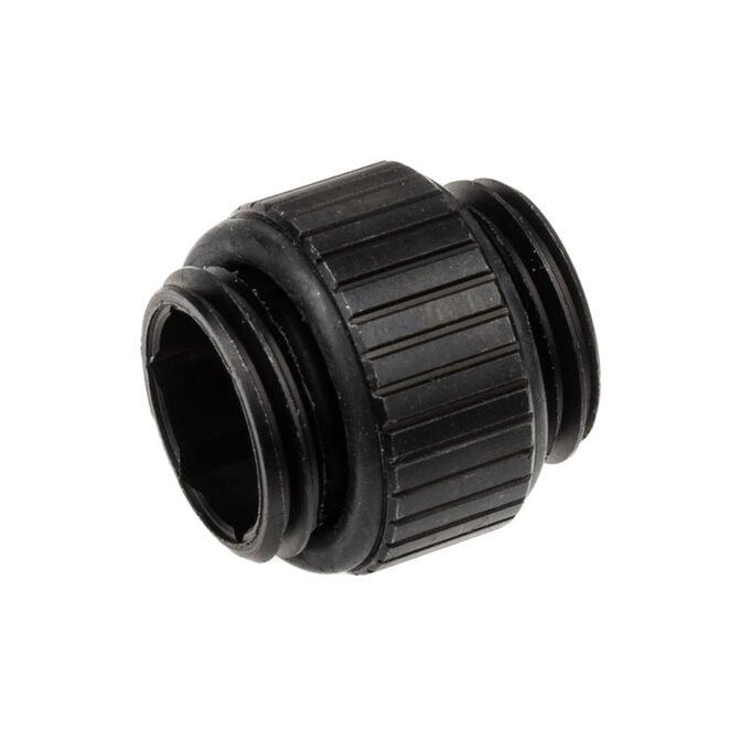 EK Water Blocks EK-Quantum Torque Micro G1/4 Inch Extension Straight MM 7 - Black image number 1