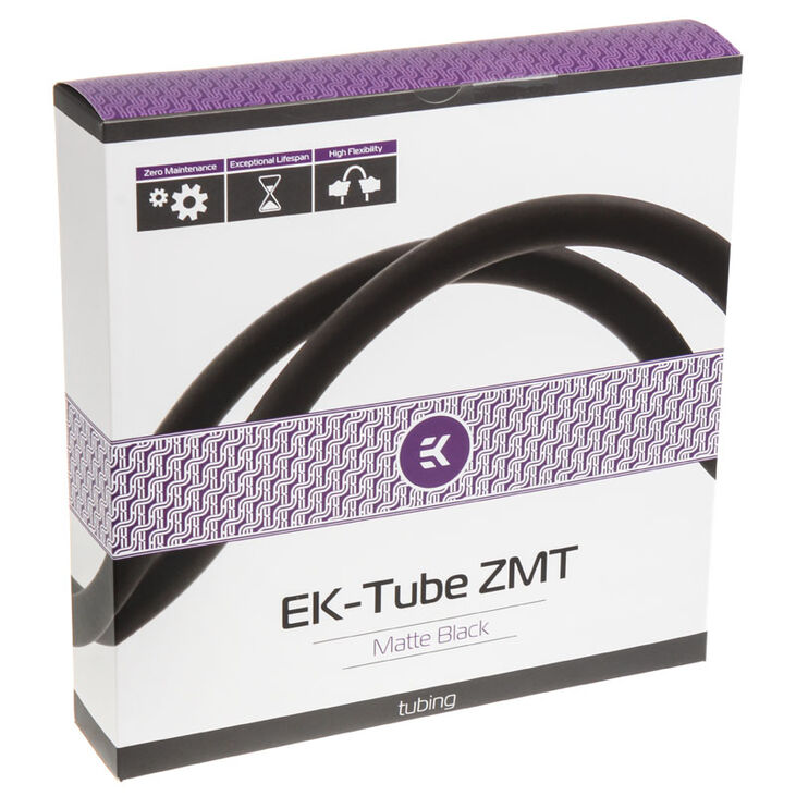 EK Water Blocks EK-Tube ZMT Hose 16/11 mm - matte black, 3m image number 2