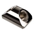 EK Water Blocks EK-Quantum Torque Adapter 90 Degree G1/4 Inch Female to G1/4 Inch Female - Nickel image number null