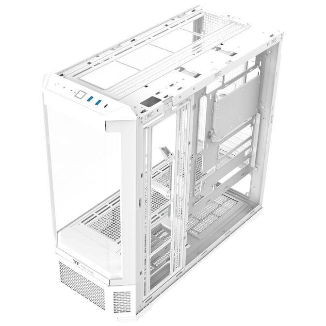 Thermaltake View 600 TG PC-Geh&auml;use, Big-Tower, E-ATX, ARGB, Tempered Glass - wei&szlig; image number 21