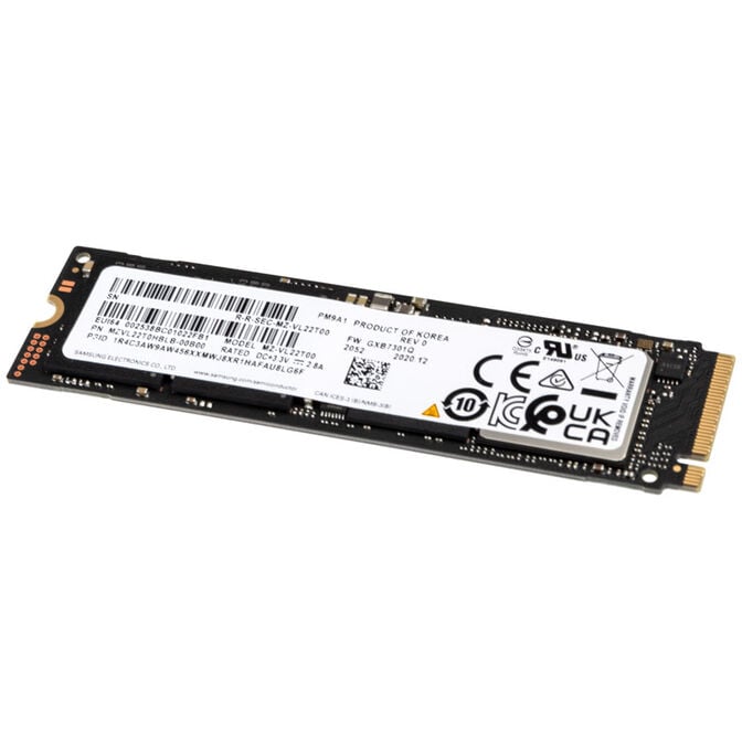 Samsung PM9A1 NVMe SSD, PCIe 4.0 M.2 Typ 2280, bulk - 1 TB image number 0