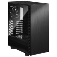 Fractal Design Define 7 Compact Midi-Tower Dark Tint, gedämmt, Tempered Glass, schwarz