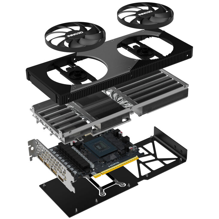 INNO3D GeForce RTX 5070 Twin X2 OC, 12288 MB GDDR7 image number 12
