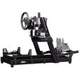Next Level Racing GTElite Aluminium Simulator Cockpit - Wheel Plate Edition + O-Rouge C1-XL Cold Fusion Simracing Seat image number null