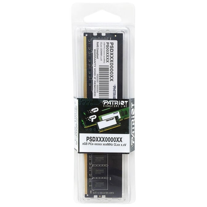 Patriot Signature Line DDR4-3200 RAM, CL22 - 16 GB Single Kit, black image number 3