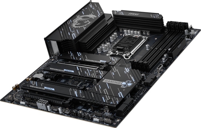 MSI Z890 Gaming Plus WIFI Motherboard, Socket 1851, Intel Z890, ATX, DDR5 image number 4
