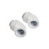 Corsair Hydro X Series Adapter 45 Degree G1/4 inch Male to G1/4 inch Female - 2 Pack, Rotatable, White image number null