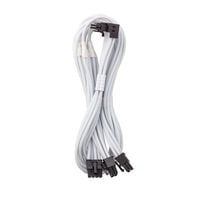 CableMod C-Series Pro Anschlusskabel - Variante B, 90&deg;, 16-Pin zu 3x 8-Pin PCIe, wei&szlig;