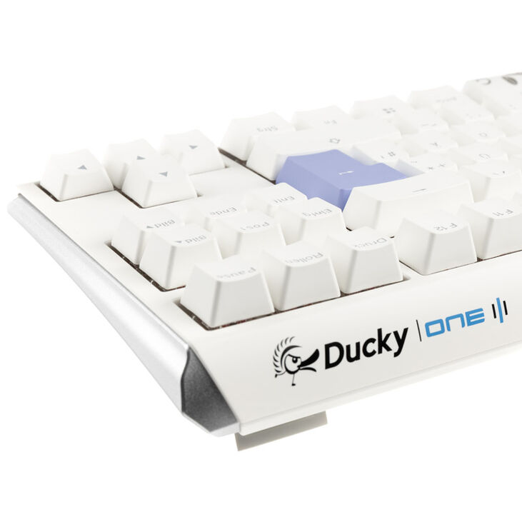 Ducky One 3 Classic Pure White TKL Gaming Tastatur, RGB LED - MX-Clear image number 6