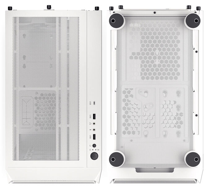 Endorfy Arx 500 ARGB PC Case, Mid Tower, ATX, Tempered Glass - including 4x 140mm ARGB Fans, White image number 15