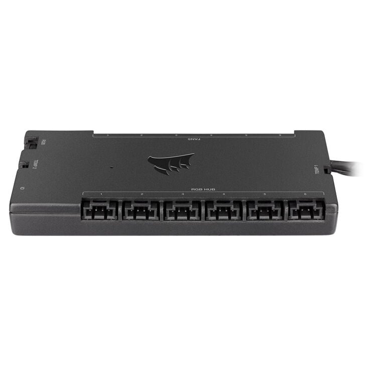Corsair Commander Core XT RGB LED Controller + Fan Hub - schwarz image number 4