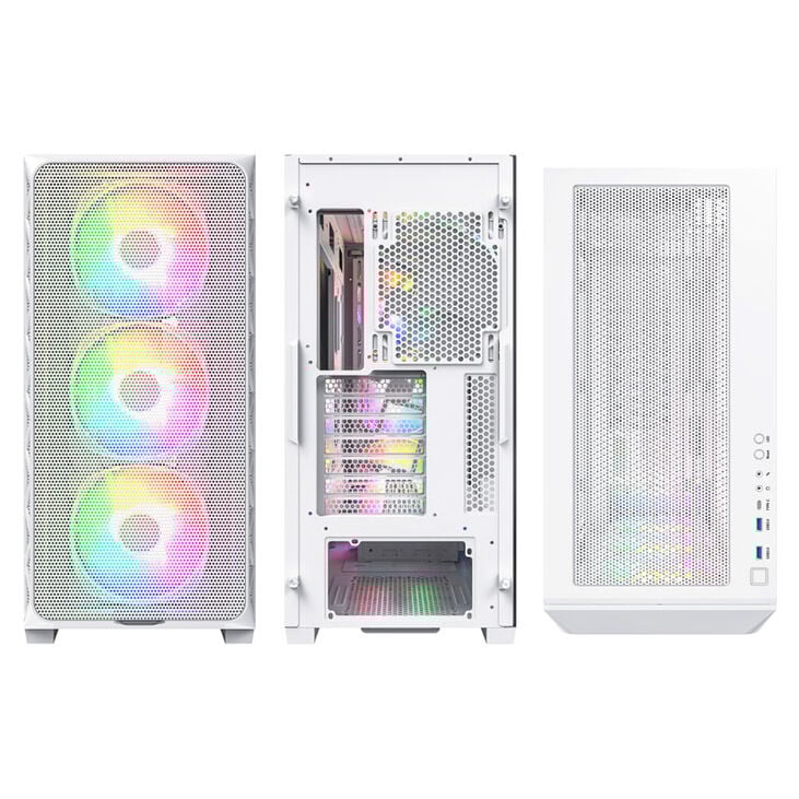 Montech AIR 903 MAX Mid Tower, Tempered Glass - White image number 1