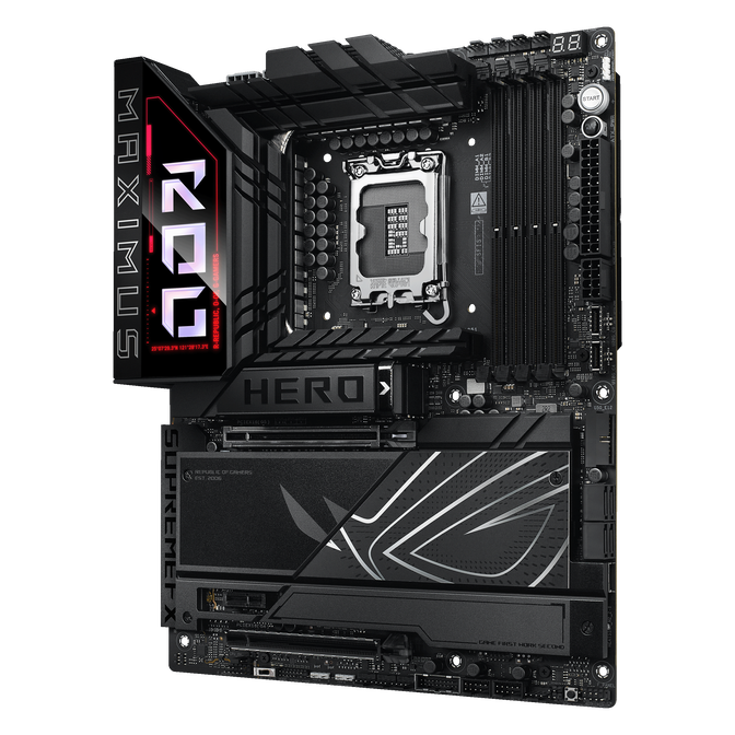ASUS ROG Maximus Z890 Hero Mainboard, Sockel LGA 1851, Intel Z890, ATX, DDR5 image number 3