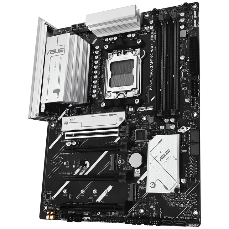 ASUS B650E Max Gaming WiFi Mainboard, Sockel AM5, AMD B650, ATX, DDR5 image number 7