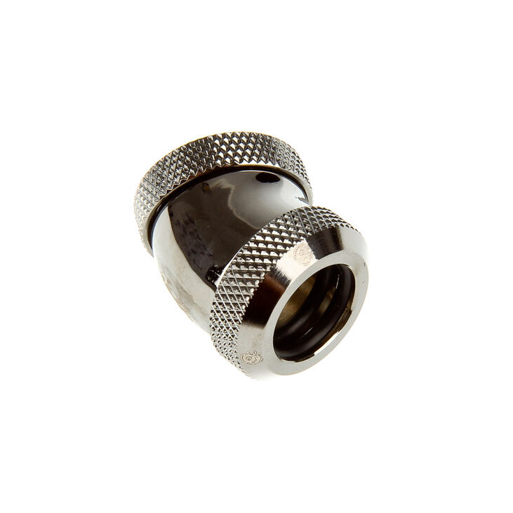 Bitspower Multi-Link Adapter 30 Grad 12mm AD auf 12mm AD Hardtube - schwarz glänzend image number 0