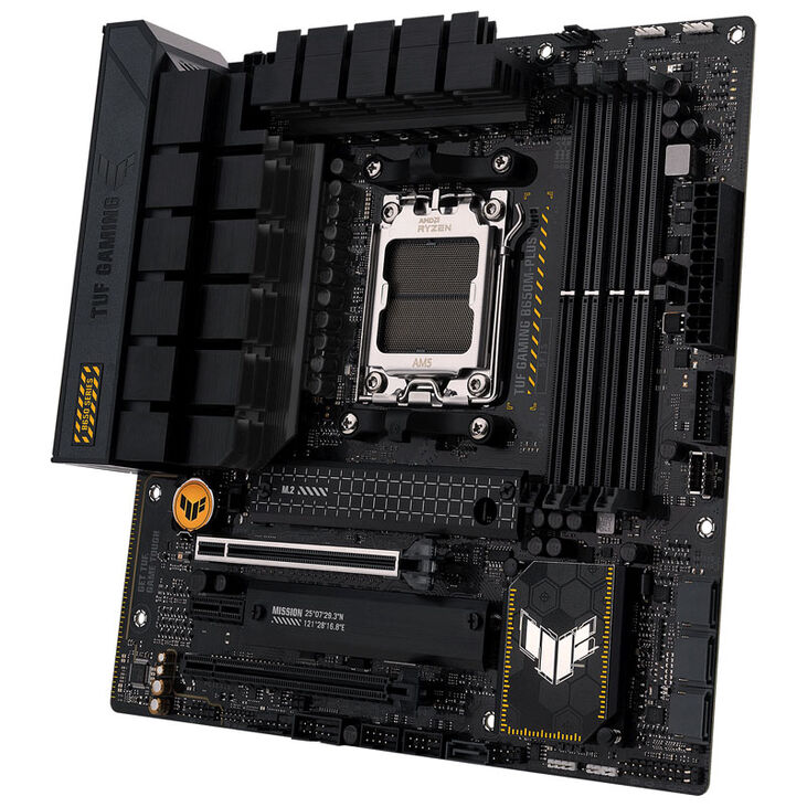 ASUS TUF Gaming B650M-Plus WiFi Mainboard, Sockel AM5, AMD B650, ATX, DDR5 image number 6