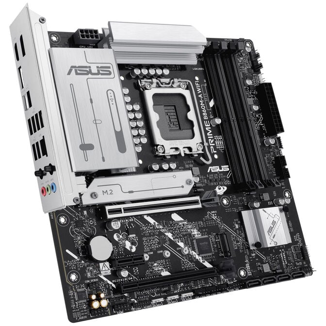 ASUS Prime B860M-A WiFi Motherboard, Socket LGA 1851, Intel B860, Micro-ATX, DDR5 image number 6
