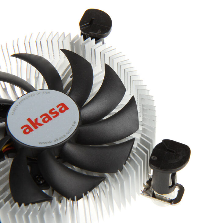 Akasa AK-CC7122BP01 Low Profile CPU-Kühler - 74mm image number 3