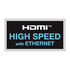 InLine HDMI Kabel High Speed mit Ethernet, schwarz - 2m image number null