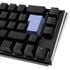 Ducky One 3 Classic Black/White SF Gaming Keyboard, RGB LED - MX-Red image number null