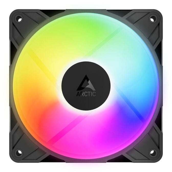 ARCTIC P12 Pro Reverse A-RGB PWM L&uuml;fter - 120mm, schwarz, 3er-Pack image number 3