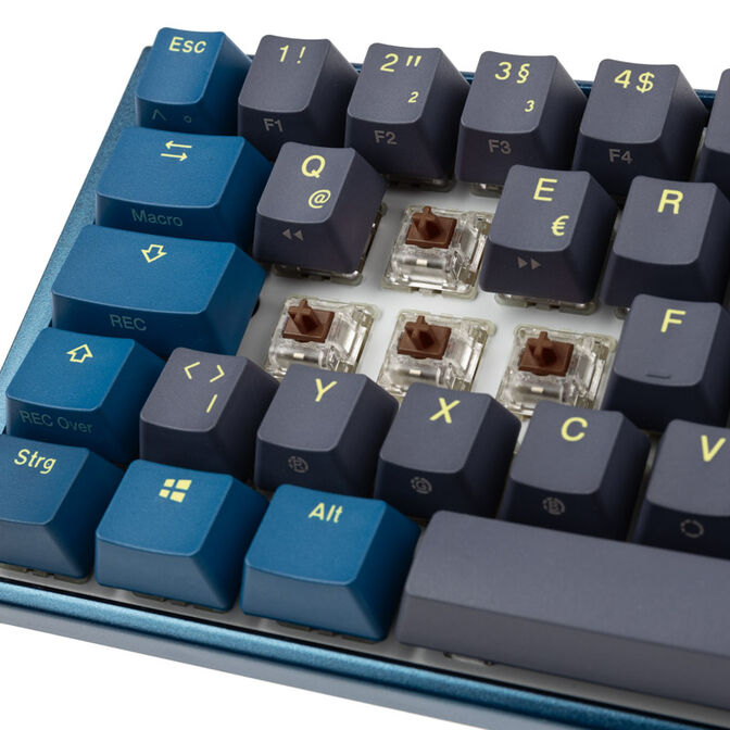 Ducky One 3 Daybreak Mini Gaming Tastatur, RGB LED - MX-Brown image number 4