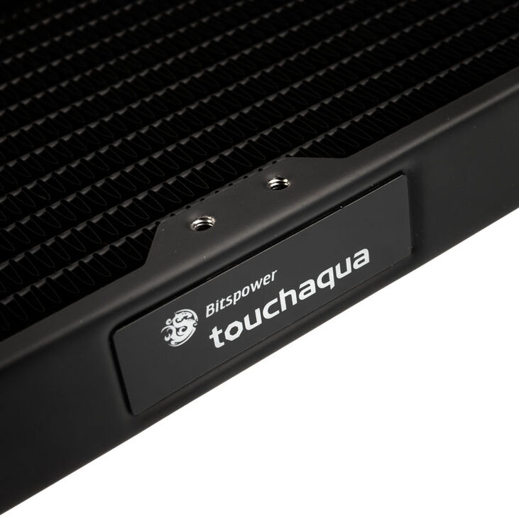Bitspower Touchaqua Radiator Tarasque 240 - 240mm, schwarz image number 4