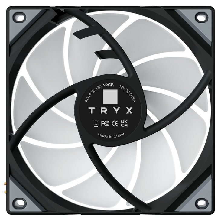 TRYX ROTA SL ARGB Lüfter -  3er-Pack, 120 mm, schwarz image number 8