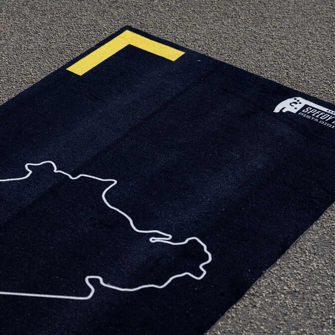 Speedy Rugs N&uuml;rburgring P90 Premium Gelb image number 3