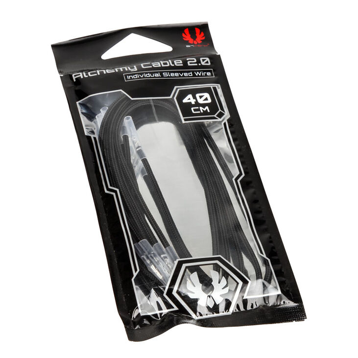 BitFenix Alchemy 2.0 PSU Cable, 5x 40cm - black image number 4