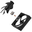 NZXT F140P V2 PWM Fan, Static Pressure - 140mm, Black image number null