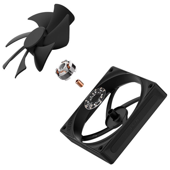 NZXT F140P V2 PWM Fan, Static Pressure - 140mm, Black image number 4