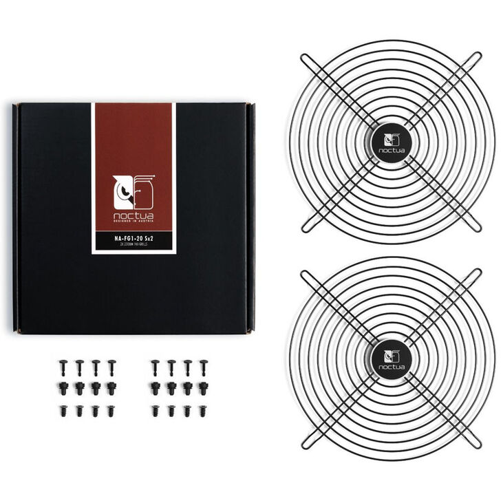 Noctua NA-FG1-20 Sx2 Fan Grill 200 mm - black image number 0