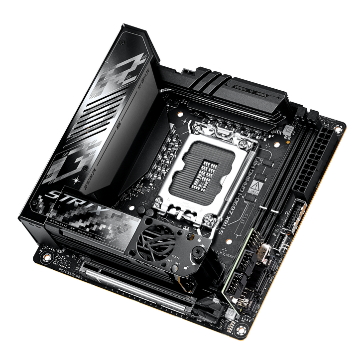 ASUS ROG Strix Z890-I Gaming WiFi Mainboard, Sockel LGA 1851, Intel Z890, Mini-ITX, DDR5 image number 4