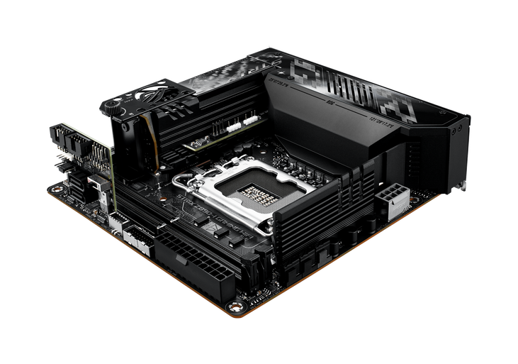 ASUS ROG Strix Z890-I Gaming WiFi Mainboard, Sockel LGA 1851, Intel Z890, Mini-ITX, DDR5 image number 9