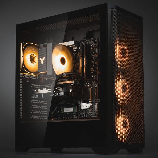KingForge Gaming-PC Silber, AMD Ryzen 5 9500F, RX 9060 XT 16GB, Phanteks Eclipse G370A &ndash; Fertig-PC mit Windows image number 8