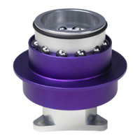 Conspit CDR Quick Release Schnellwechseladapter, 50 mm PCD - lila / silber