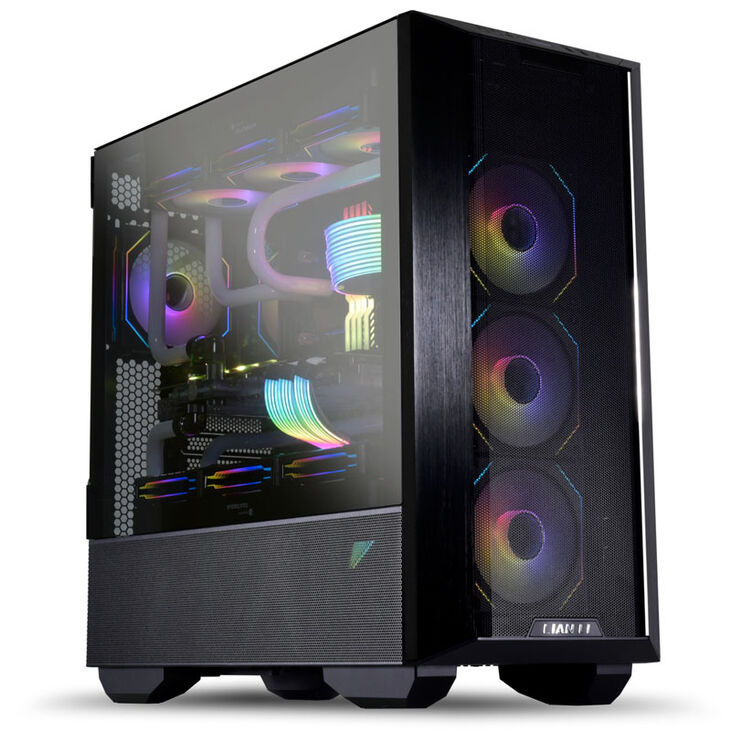 Lian Li LANCOOL III E-ATX-Gehäuse, Midi-Tower, RGB - schwarz image number 8