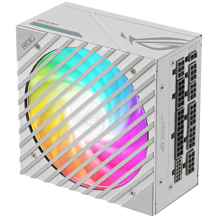 ASUS ROG Loki SFX-L 80 PLUS Platinum power supply, modular - 850 Watt - white image number 3