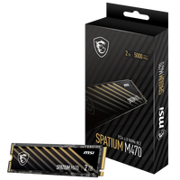 MSI Spatium M470 Pro SSD, PCIe 4.0 M.2 Type 2280 - 2 TB