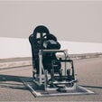 Speedy Rugs Sim Racing Teppich POLE B90 180 image number null