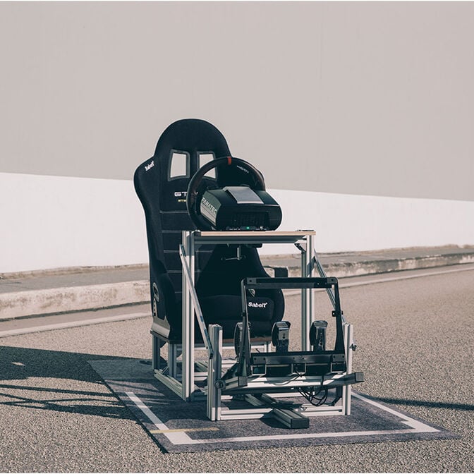 Speedy Rugs Sim Racing Teppich POLE B90 180 image number 1