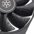 SilverStone Shark Force L&uuml;fter, 120mm - schwarz image number null