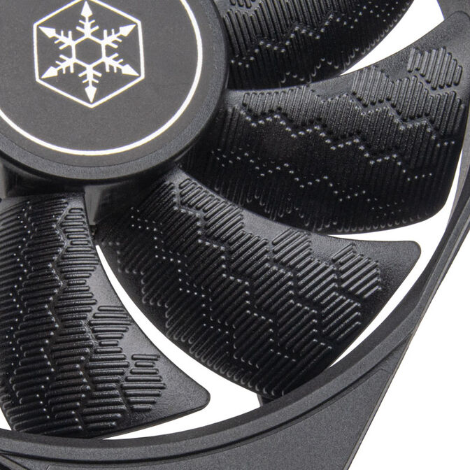 SilverStone Shark Force L&uuml;fter, 120mm - schwarz image number 4