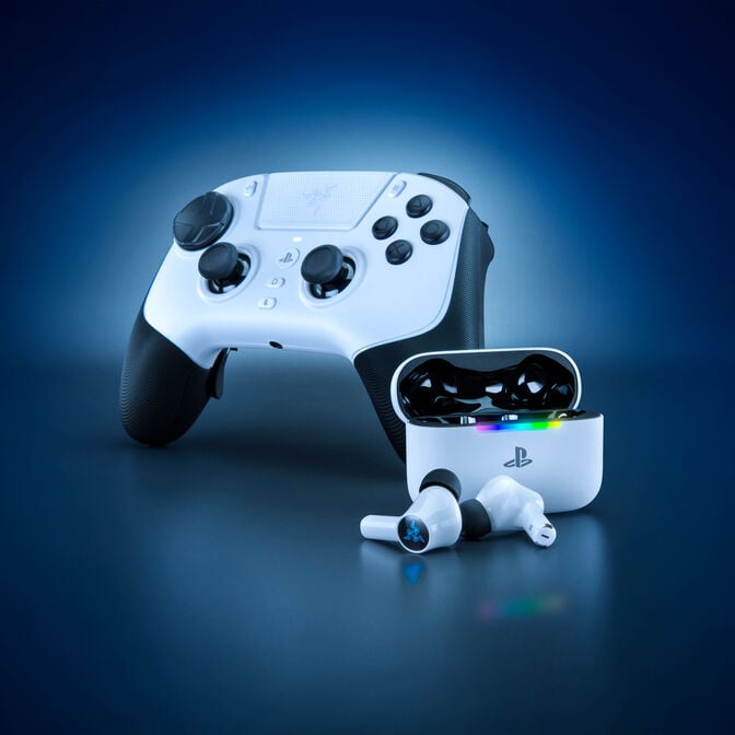 Razer Hammerhead V3 X HyperSpeed for PlayStation, wireless, ANC - black image number 8
