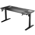 ThunderX3 LAB-X Gaming Desk, Height-Adjustable - Black image number null
