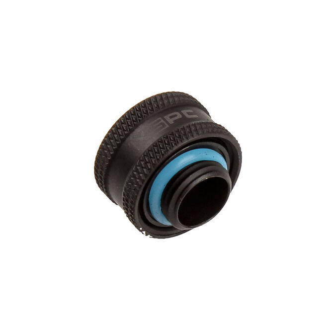 XSPC Anschluss gerade G1/4 Zoll AG auf 16/10mm - V2, schwarz matt image number 0
